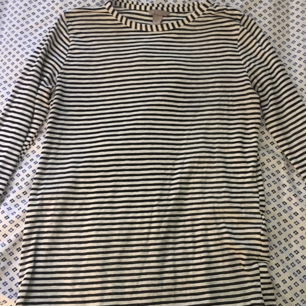 striped long sleeve shirt